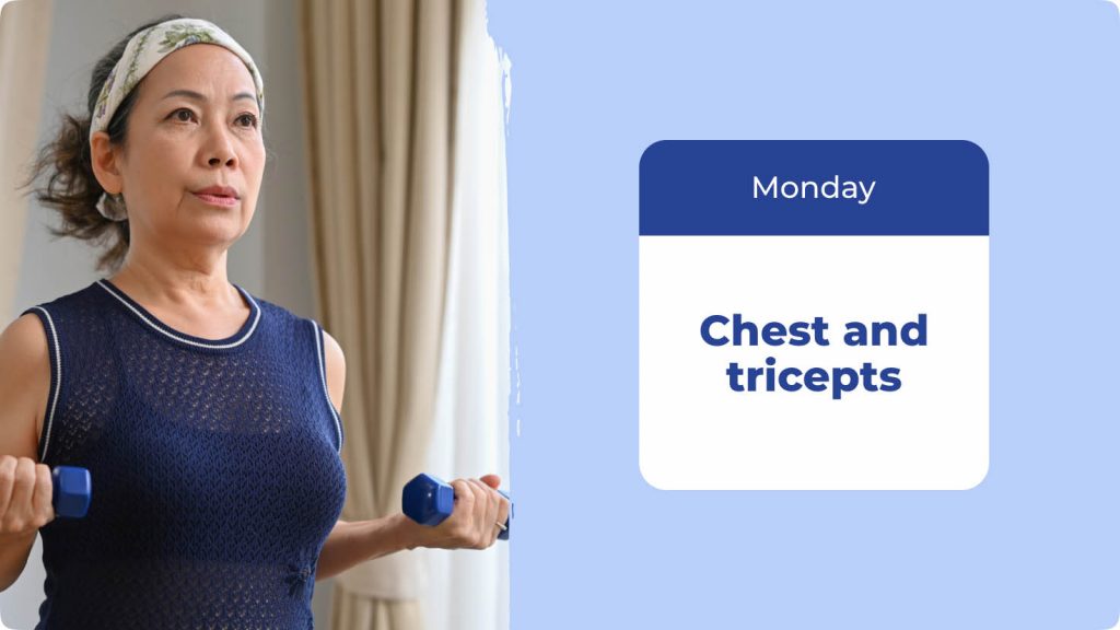 monday chest and triceps