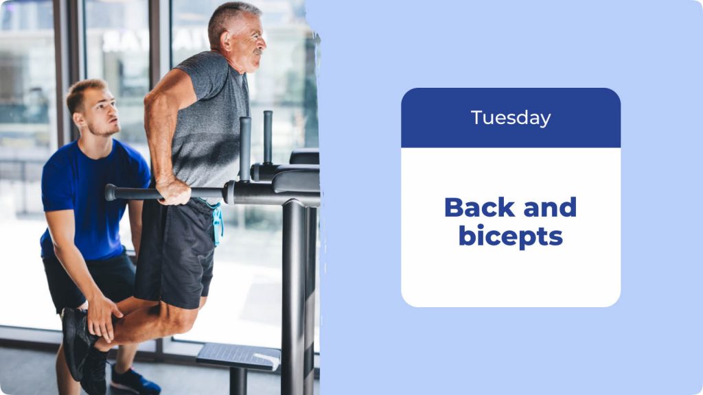 tuesday back and biceps